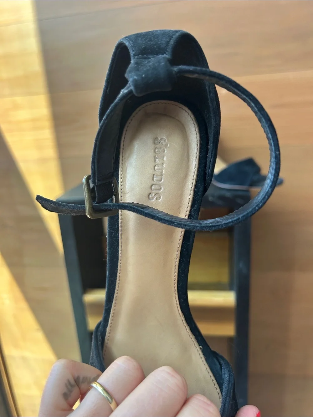 Soludos raffia heel sandal